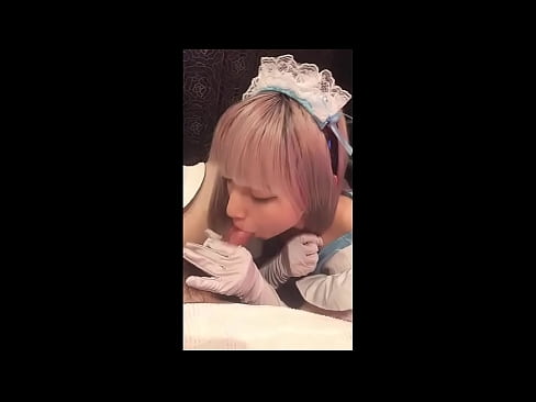 ❤️ Японский идол [mayuka], костюм французской горничной, часть 1, минет и дрочка с лосьоном ☑ Порнушка на сайте pornolemon.ru ️❤