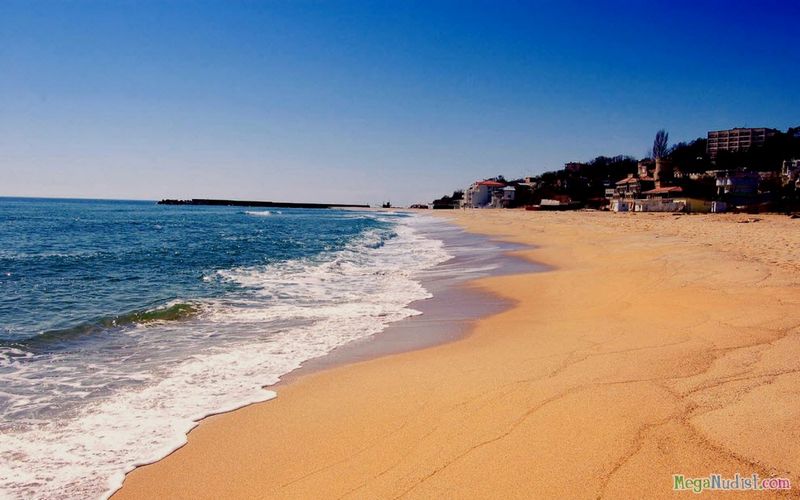 Болгария: Нудистский пляж Солнечный берег